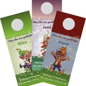 Ensemble d'affichettes magiques des lutins experts